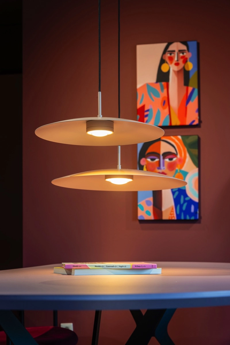 Elegante Pendellampe Sanne Ø 40cm – Sand ETH 8720195311010