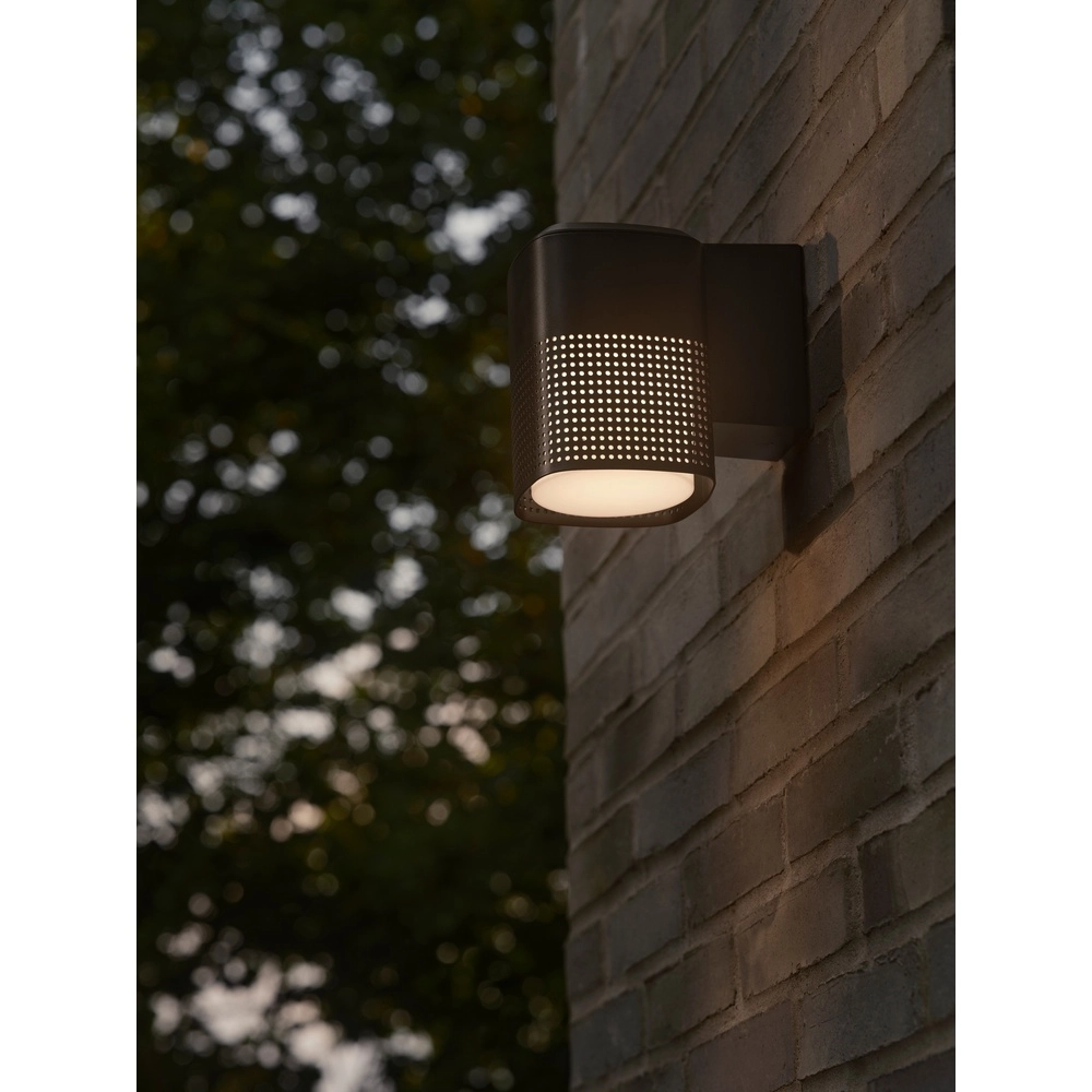 Dänische Außenlampe im dänischen Stil Sidara  Schwarz Nordlux 5704924025716