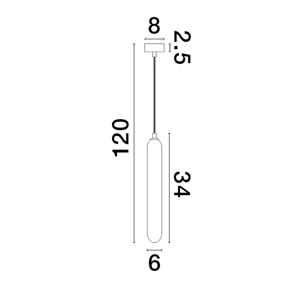 Design-Pendelleuchte Gustave schwarz einfach Lyora 5212017443298