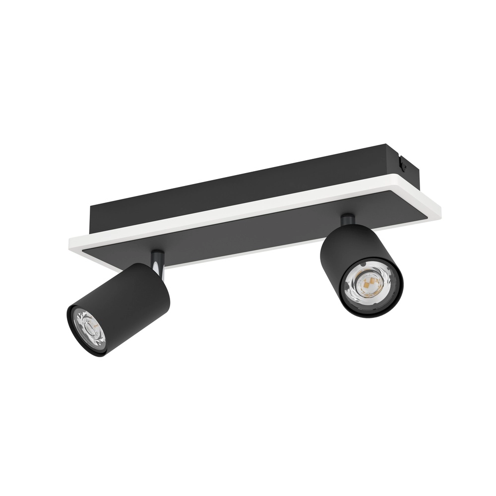 LED-Deckenspot Rimbocchi 1 2L – schwarz – orientierbar