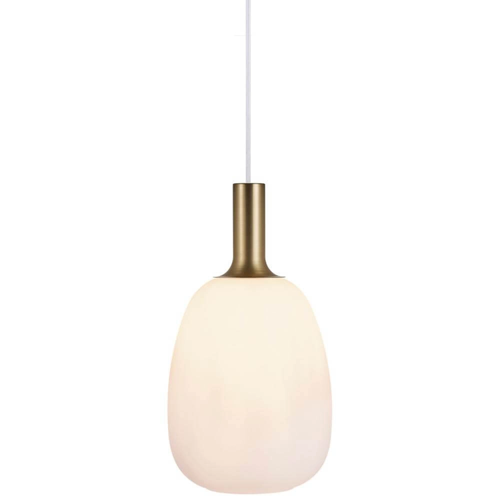 Pendelleuchte aus Glas Alton Ø 23cm weiß Nordlux 5701581413788