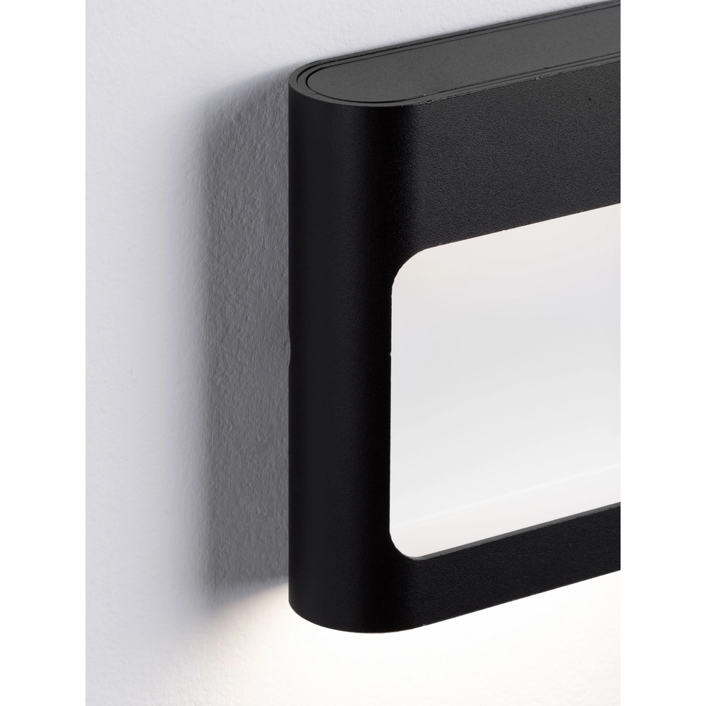 Schwarze Wandleuchte Tall herab Lyora 5212017453495
