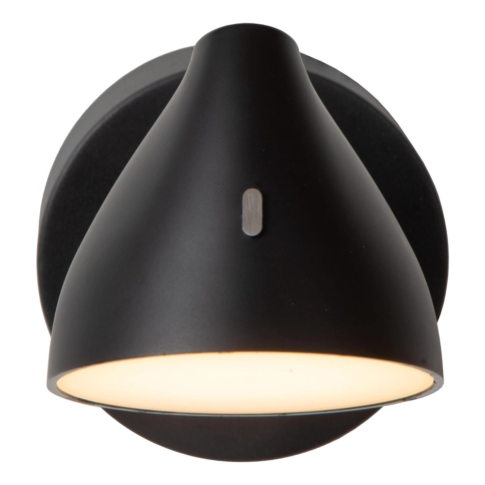Wandlicht Milne Schwarz Lucide 5411212421098