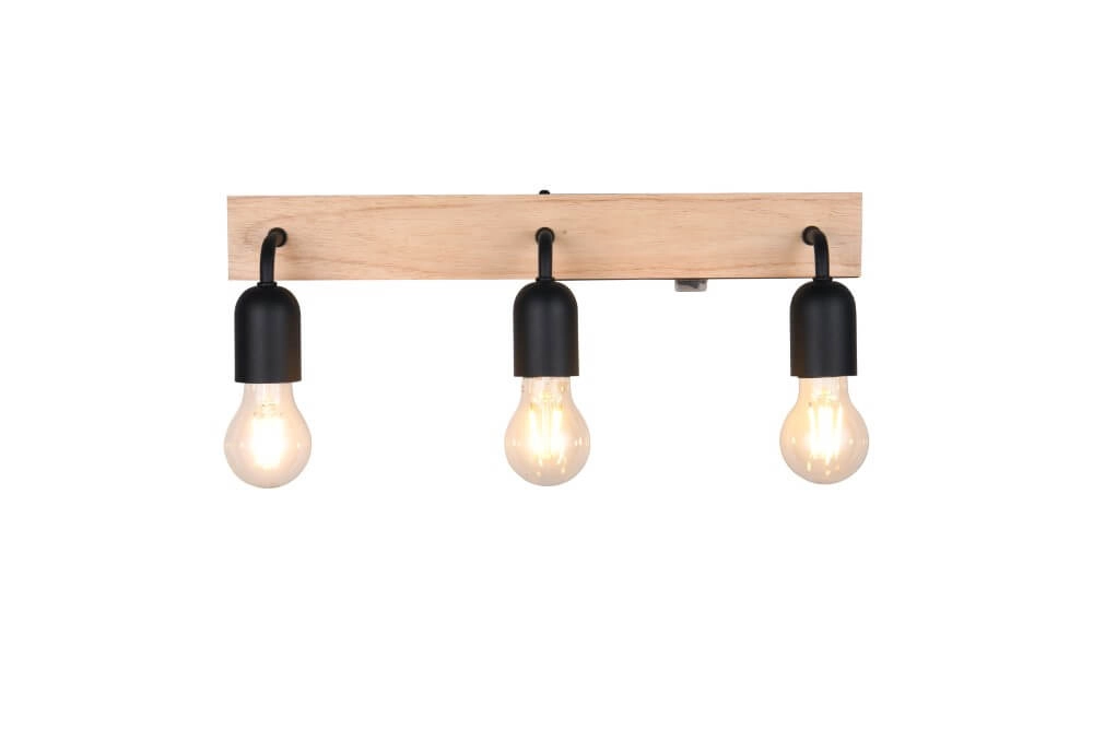 Ländliche Badezimmer-Wandleuchte Arturo 3x E27 Trio 4017807615685
