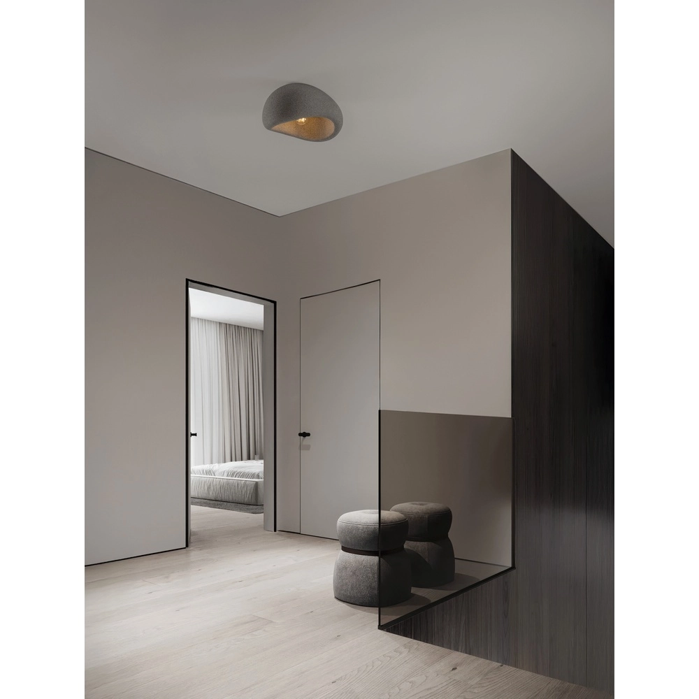Natürliche Deckenleuchte Aere grau 40cm Lyora 5212017476753