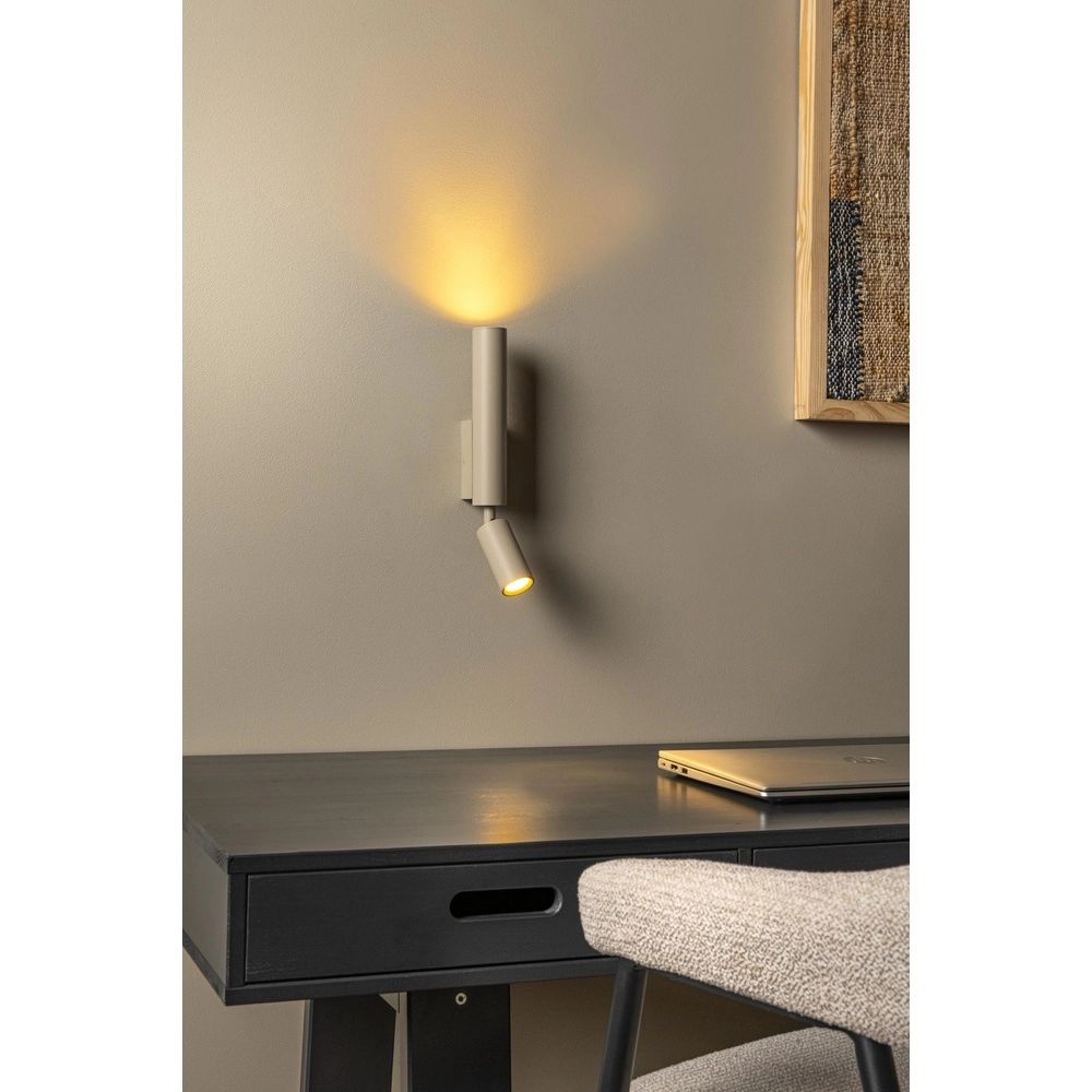 Wandlicht Otimo Sandbraun Lucide 5411212094179