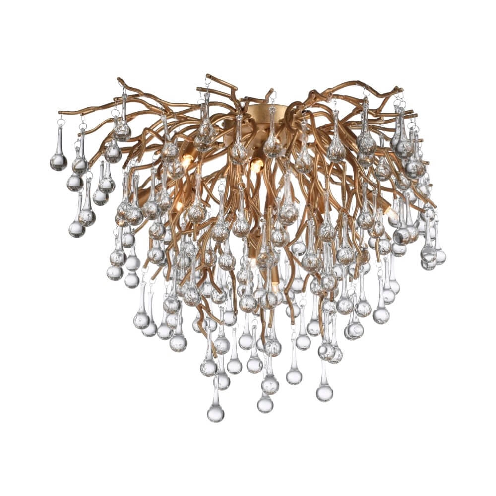 Kronleuchter Icicle Messing 50cm Paul Neuhaus 4012248352083