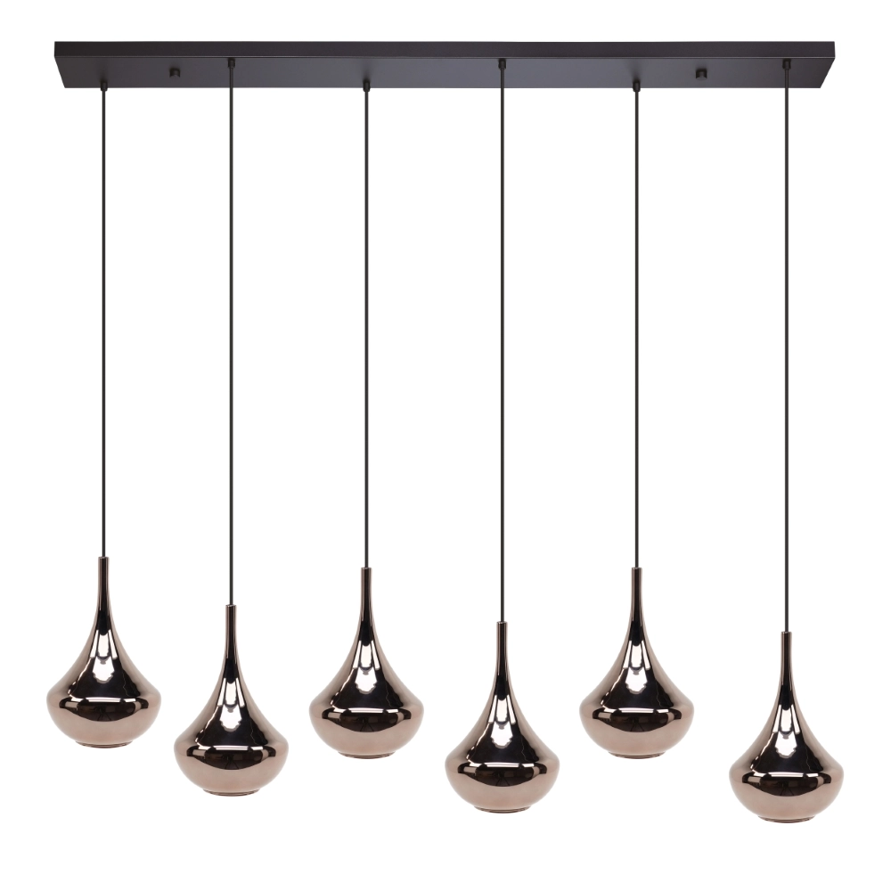 Design-Pendellampe Almoster Gerade 6-Licht Stars of Light 9008606354078