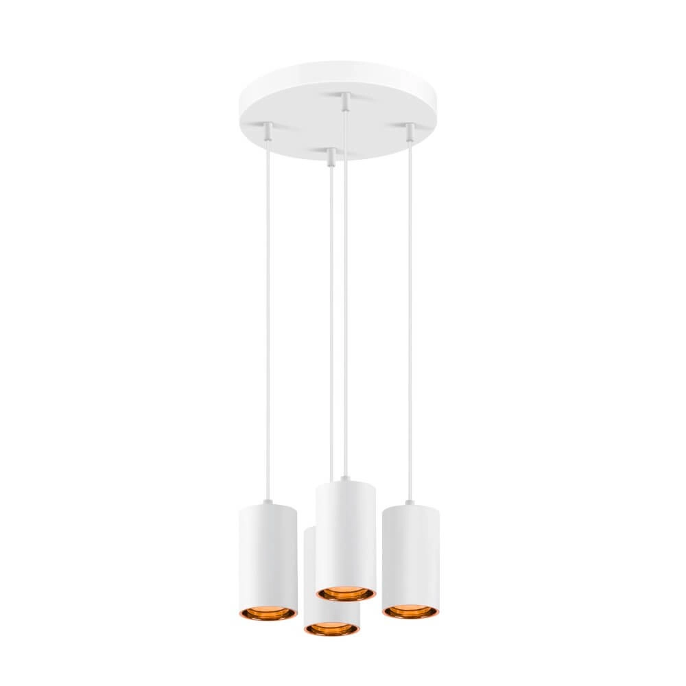 Pendelleuchte Asto Tube weiß 4x GU10 SLV 4024163266024