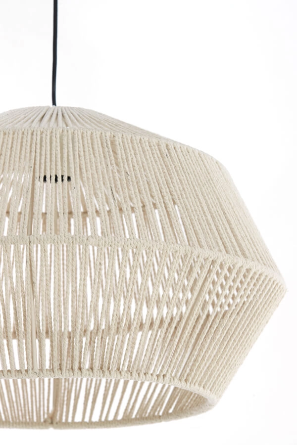 Skandinavische Pendelleuchte Deya creme Ø 49cm Light & Living 8717807744939