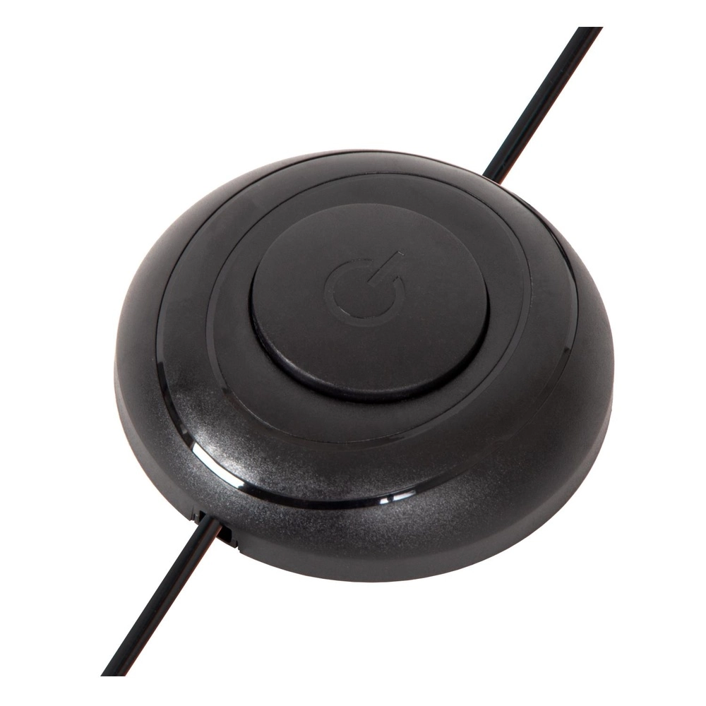 Schwarze Tischlampe Cirkelis rund Ø 83 cm Lucide 5411212051684