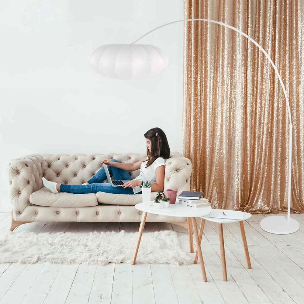 Bogenlampe Sparkled Light weiß Steinhauer 8712746177275