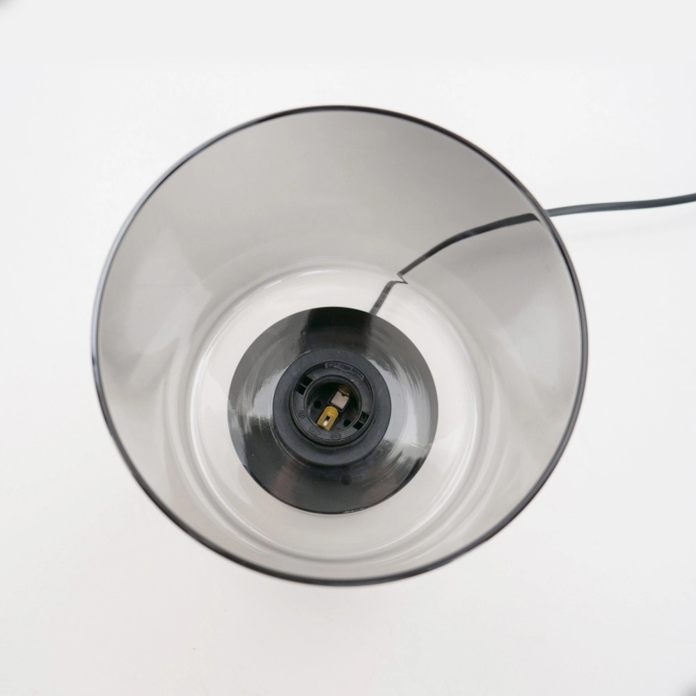 Tischlampe Gorosiba mit Rauchglas Eglo 9002759339845