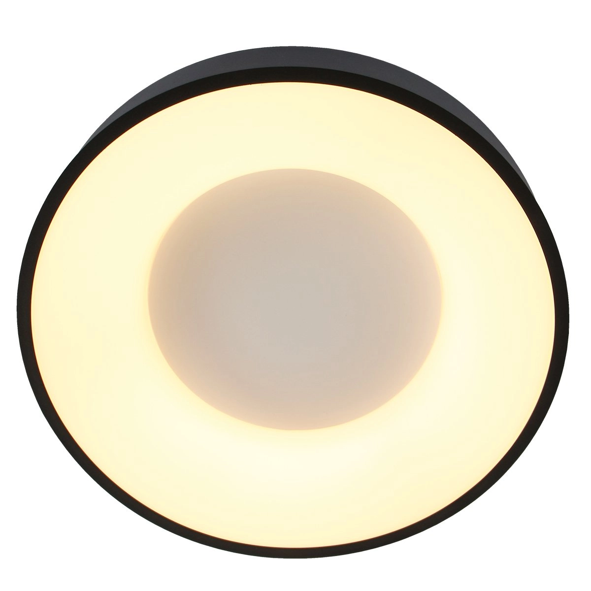 Deckenleuchte Ringlede Ø 48 cm schwarz Steinhauer 8712746131260