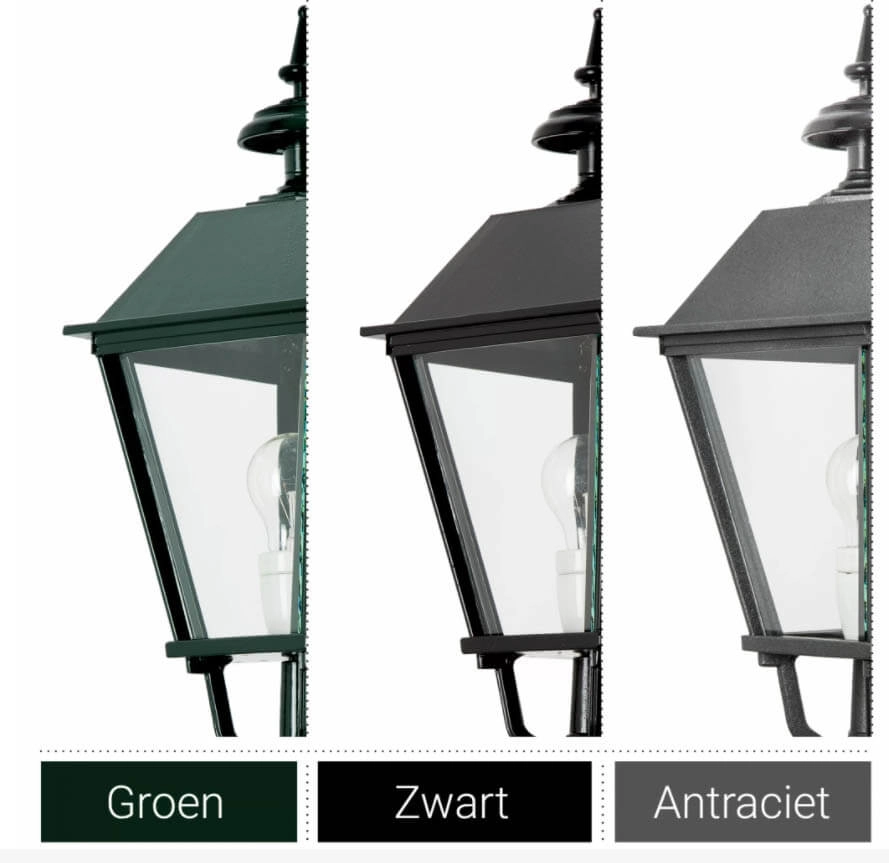 Quadratische Wandlampe Mijdrecht XXL schwarz KS 8714732136242