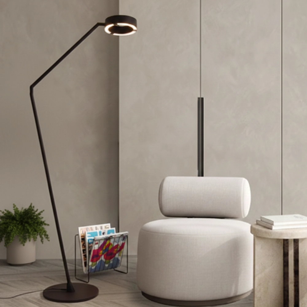 Stehlampe Afi schwarz