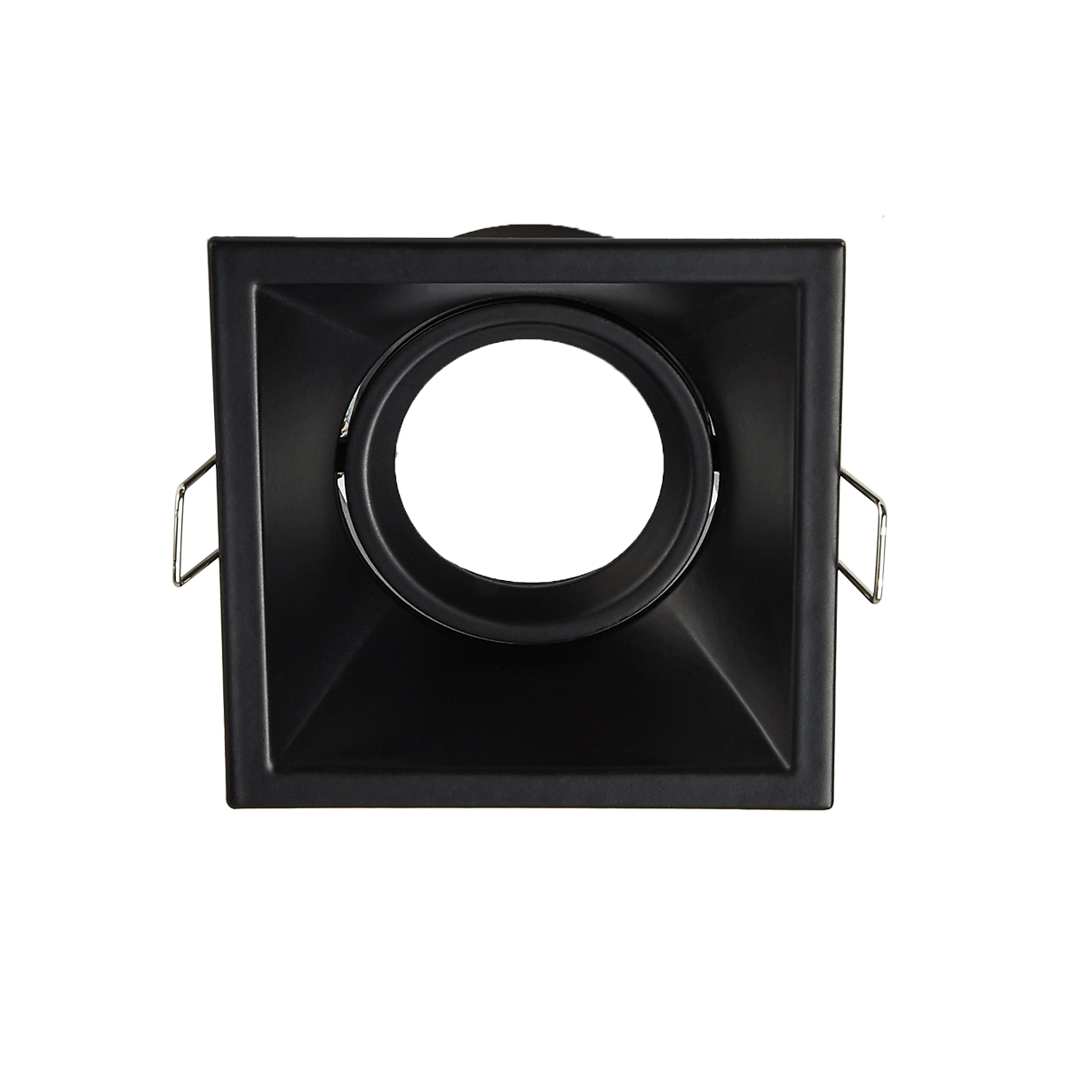 Einbaustrahler Slim Trim Square Schwarz