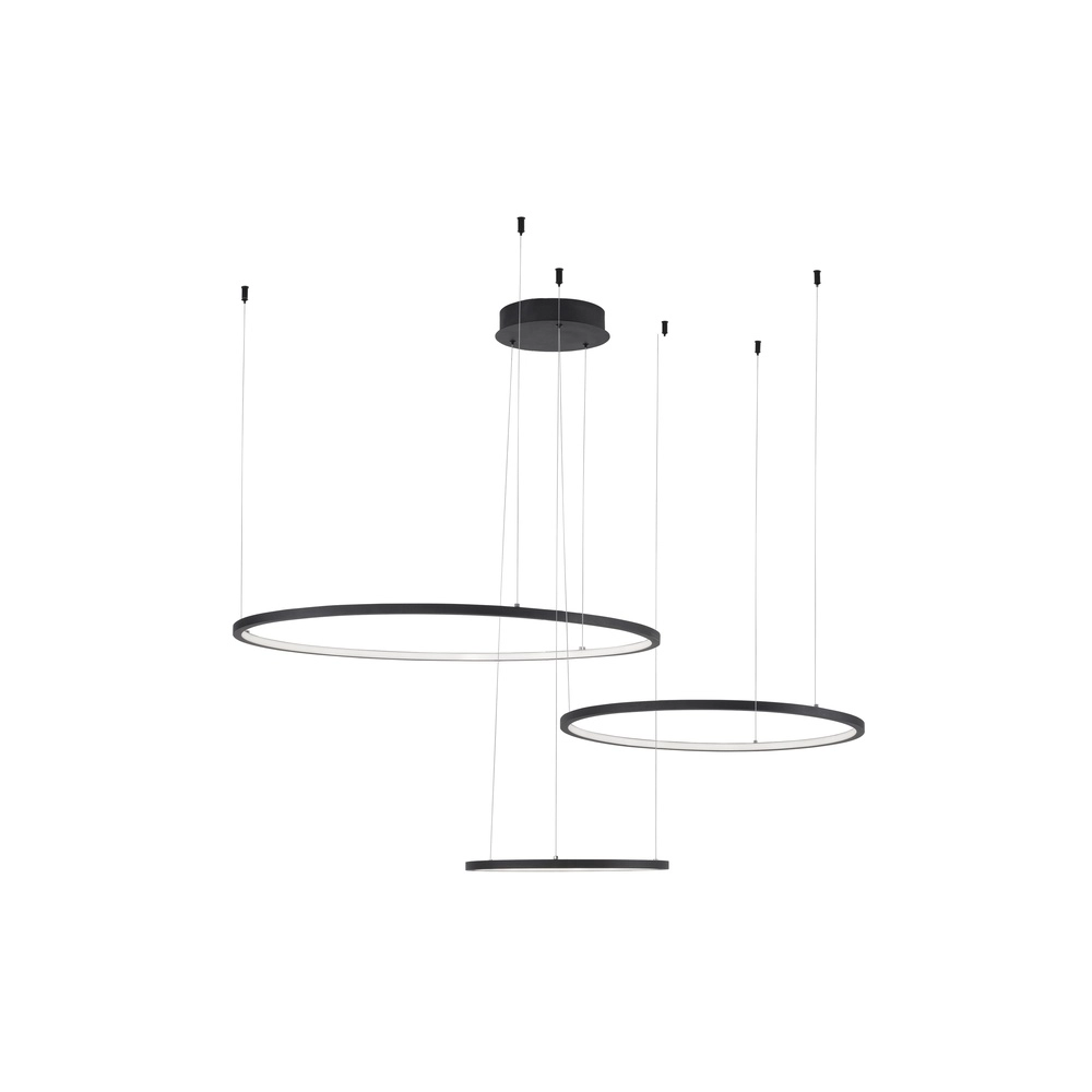 Design-Pendelleuchte Purple schwarz Lyora 5212017431899