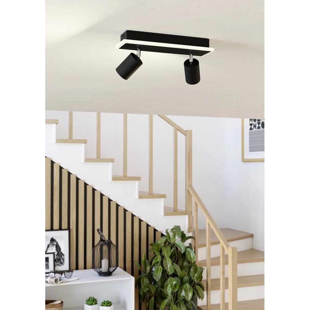 LED-Deckenspot Rimbocchi 1 2L – schwarz – orientierbar Eglo 9008606316557