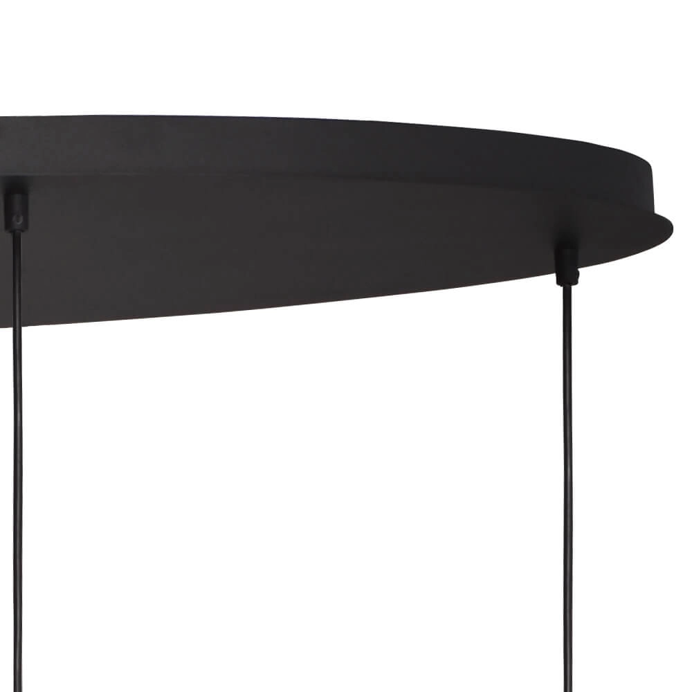 Hängelampe oval Lazise Oval 4x Ø 20cm gold Masterlight 8718121303598