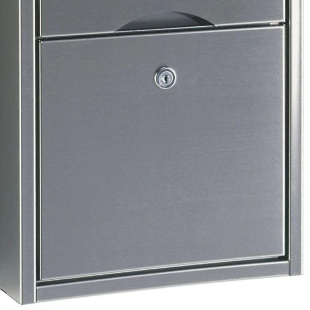 Briefkasten Letter Design 40 cm grau Albert 4007235907742