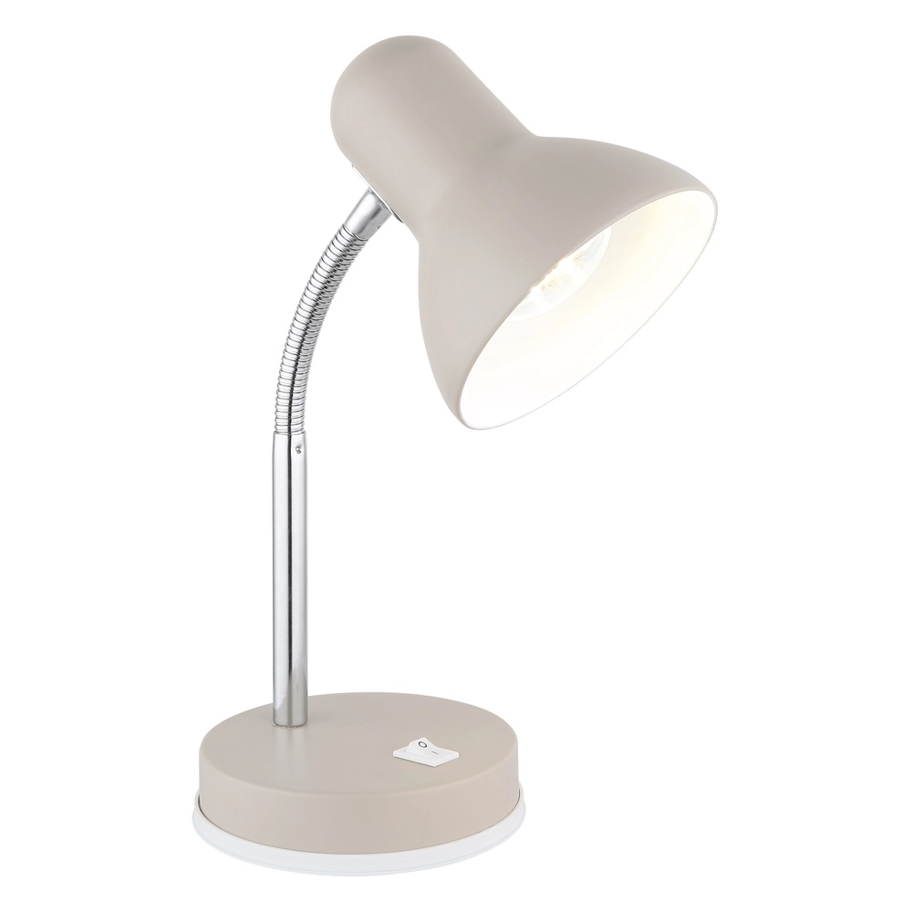 Schreibtischlampe Basic sandbraun Globo 9007371586011