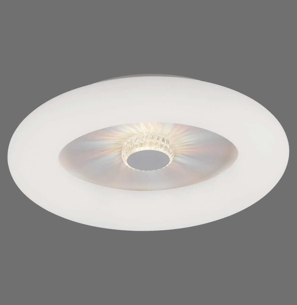 Runde Deckenleuchte Vertigo weiß Ø 50cm Just Light 4043689992408