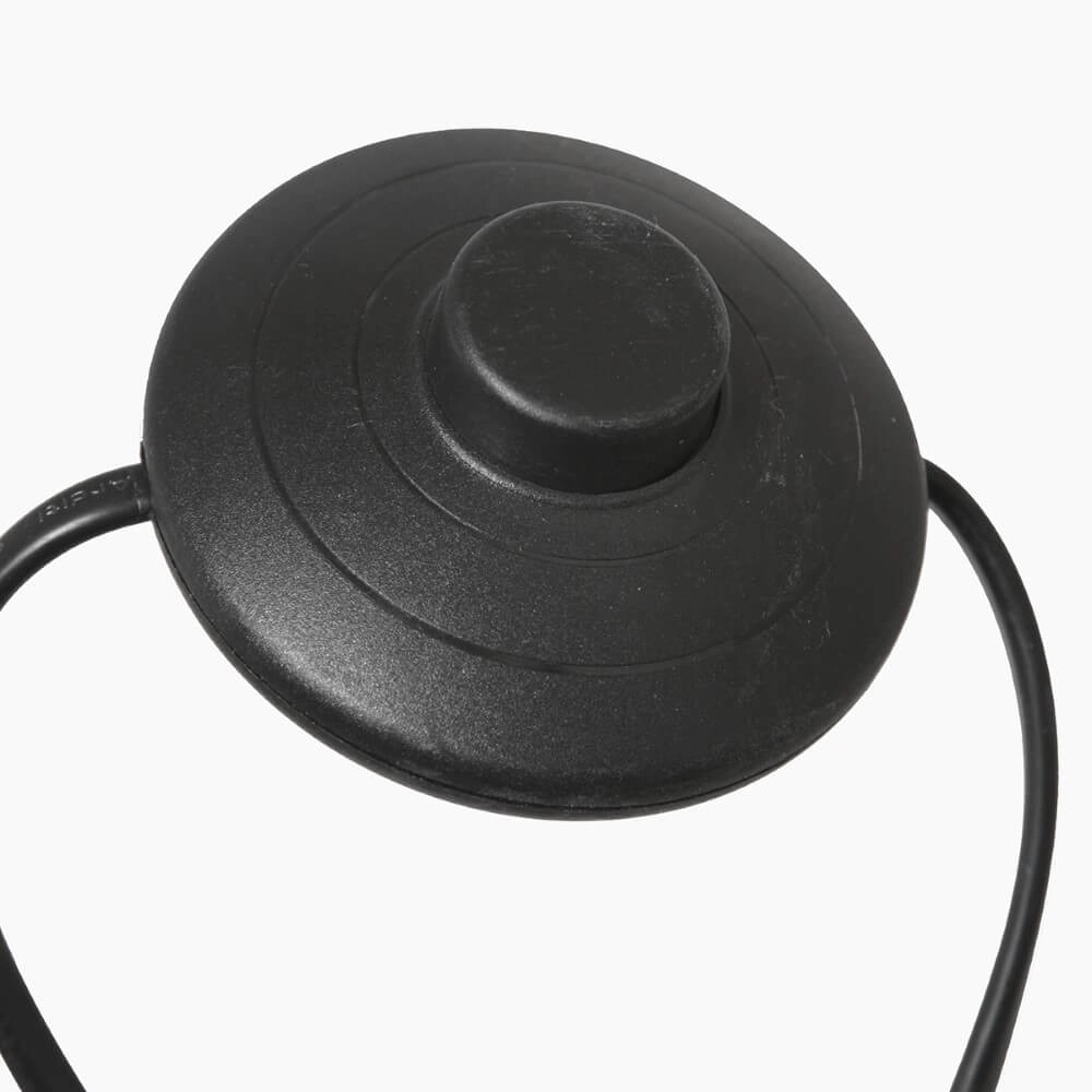 Bogenlampe Stresa schwarz mit Rauchglas Steinhauer 8712746116489