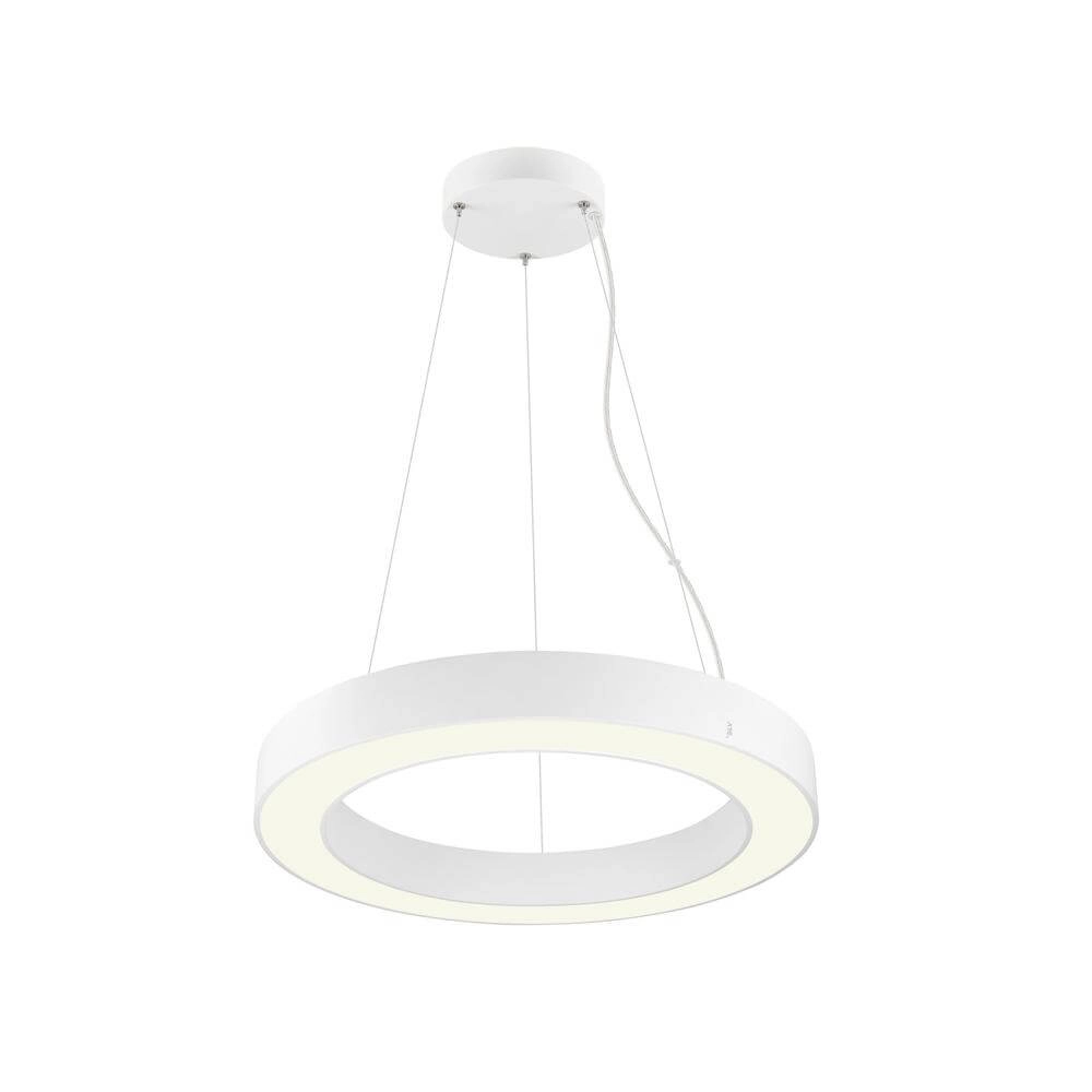 Weiße Pendelleuchte Medo Ring 60 Ø 60cm SLV 4024163298070