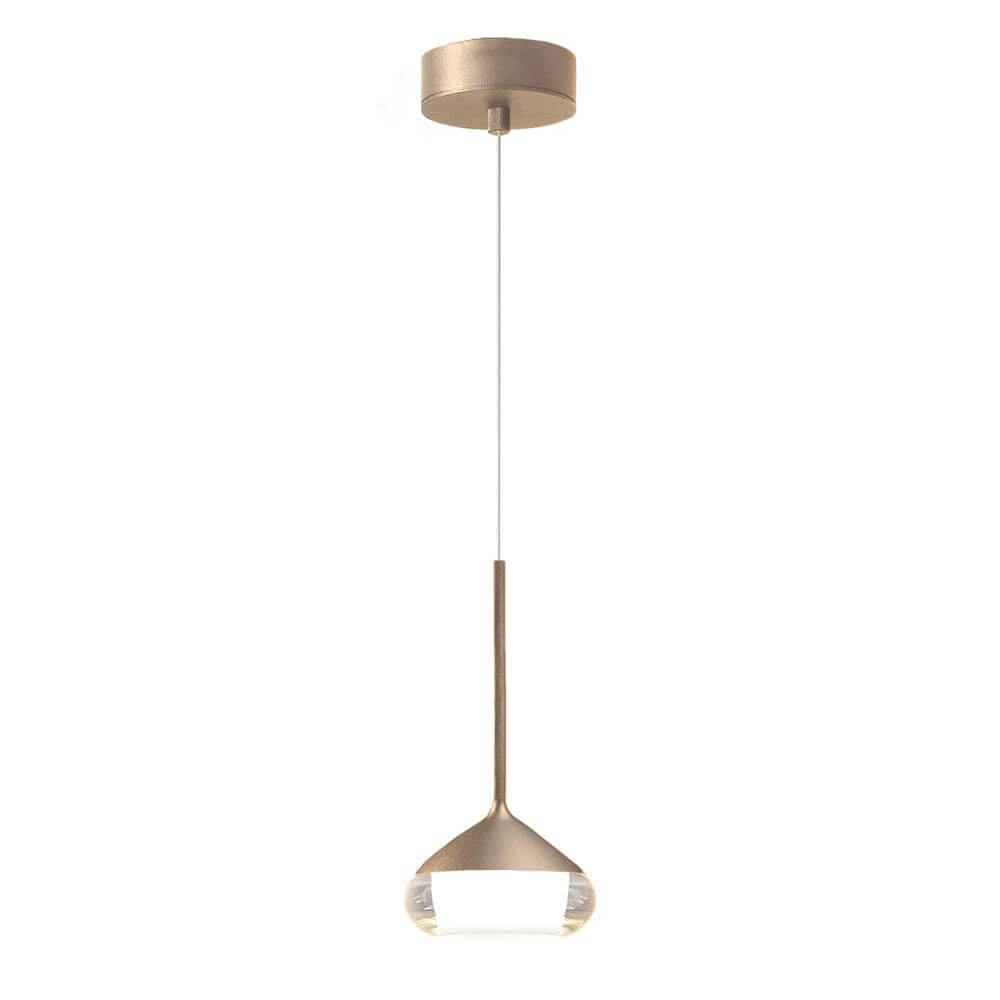 Design-Pendelleuchte Phoenix champagner Ø 11,6cm Artdelight 8720701102309
