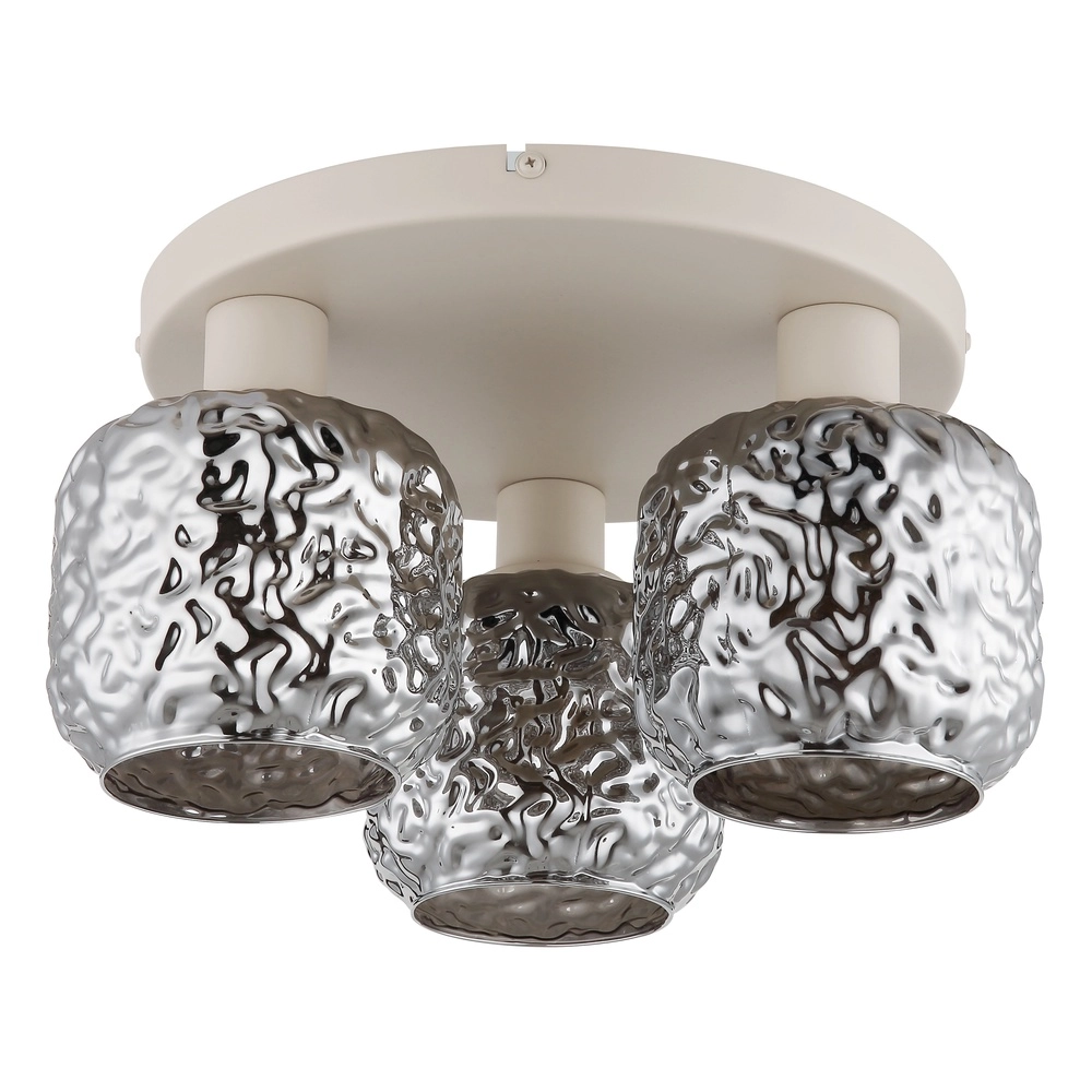 Deckenlampe Antonio 3-hell sandbraun Globo 9007371575725