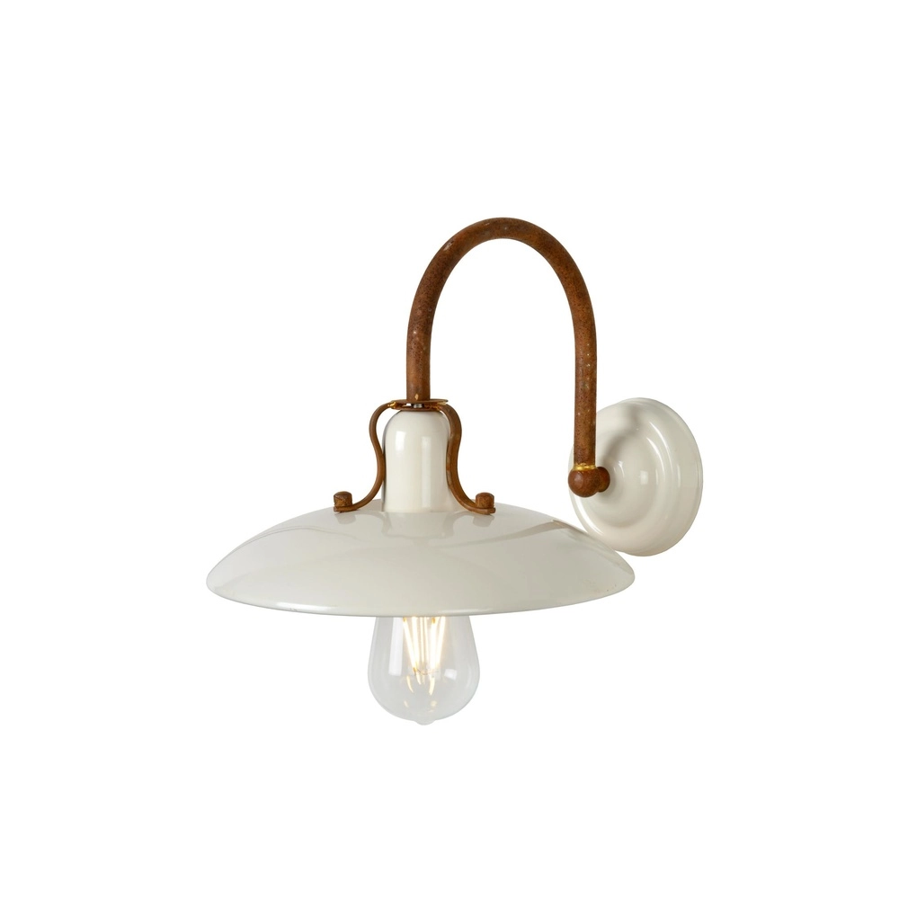 Klassische Wandlampe RÃ¶mer Beige Lucide 5411212302144