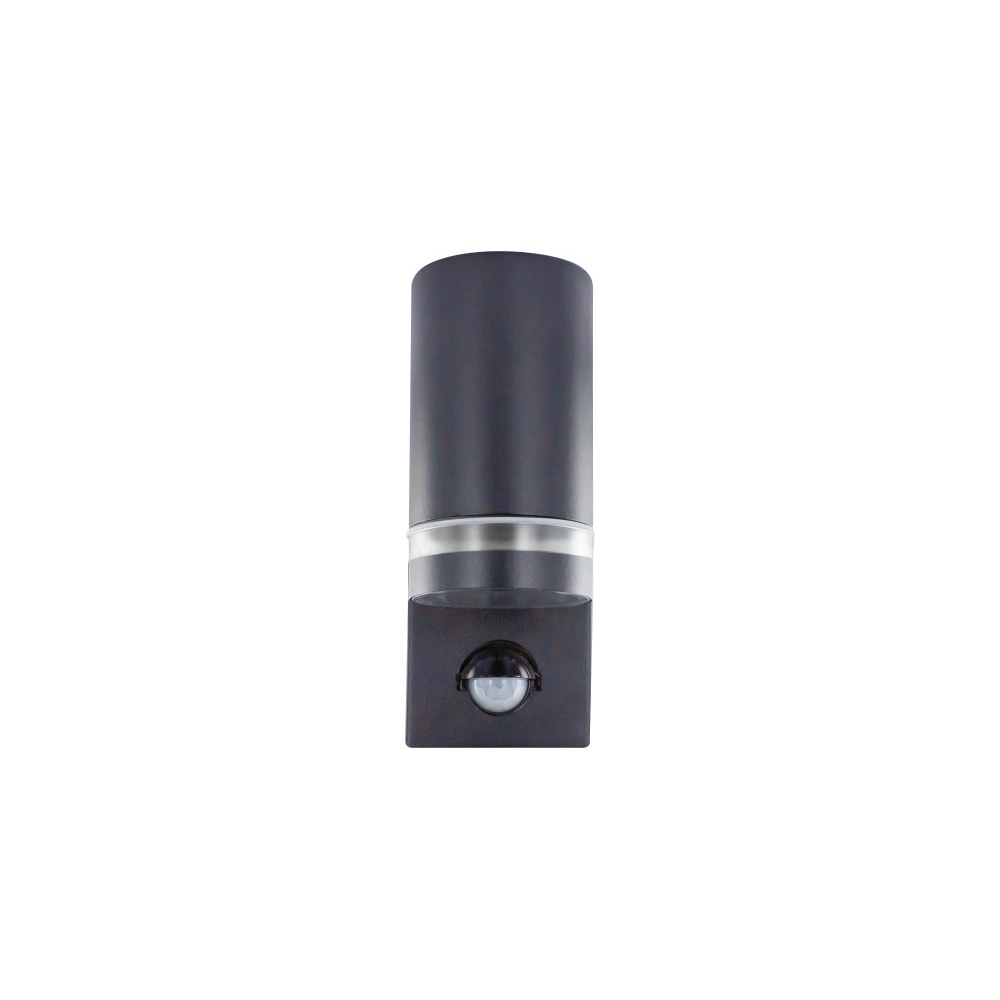 Wandscheinwerfer mit Sensor Opden Schwarz – 1x GU10 Lyora 5055788285649