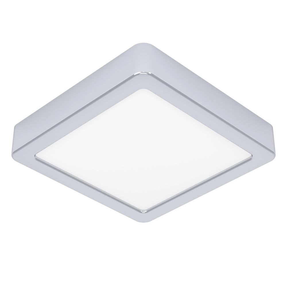 Chrom-Deckenlampe Fueva 6 LED – 15x15 cm Eglo 9008606331086