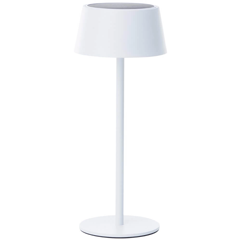 White designer table lamp Picco on battery Brilliant 4004353437700