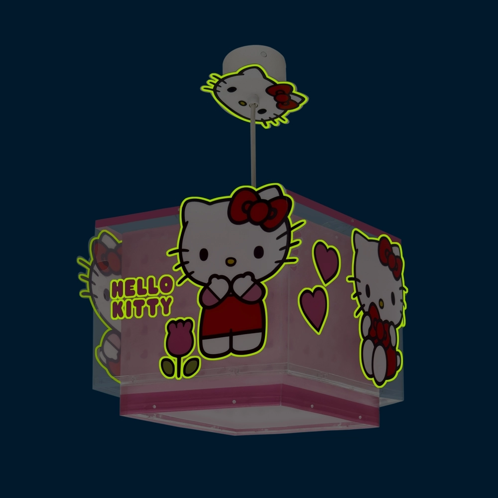 Pendelleuchte Hello Kitty rosa Dalber 8420406732626