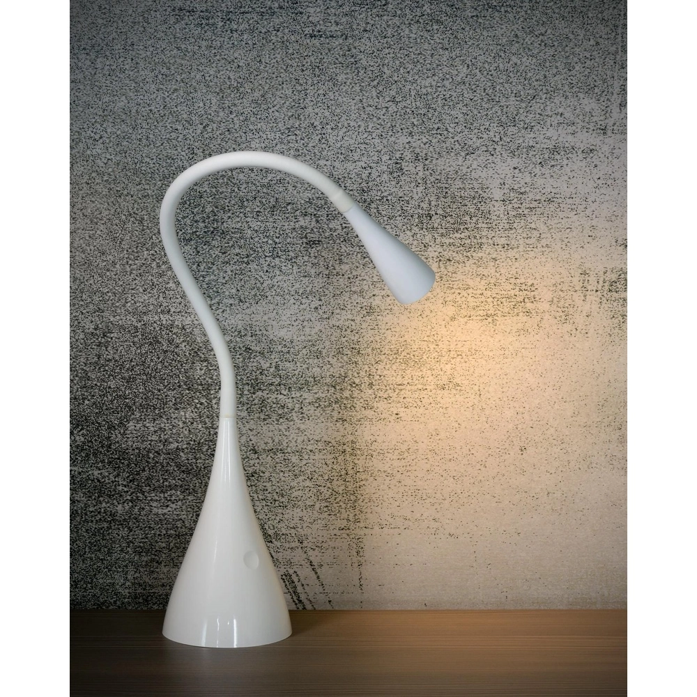 Schreibtischlampe Zozy Weiß Lucide 5411212185396