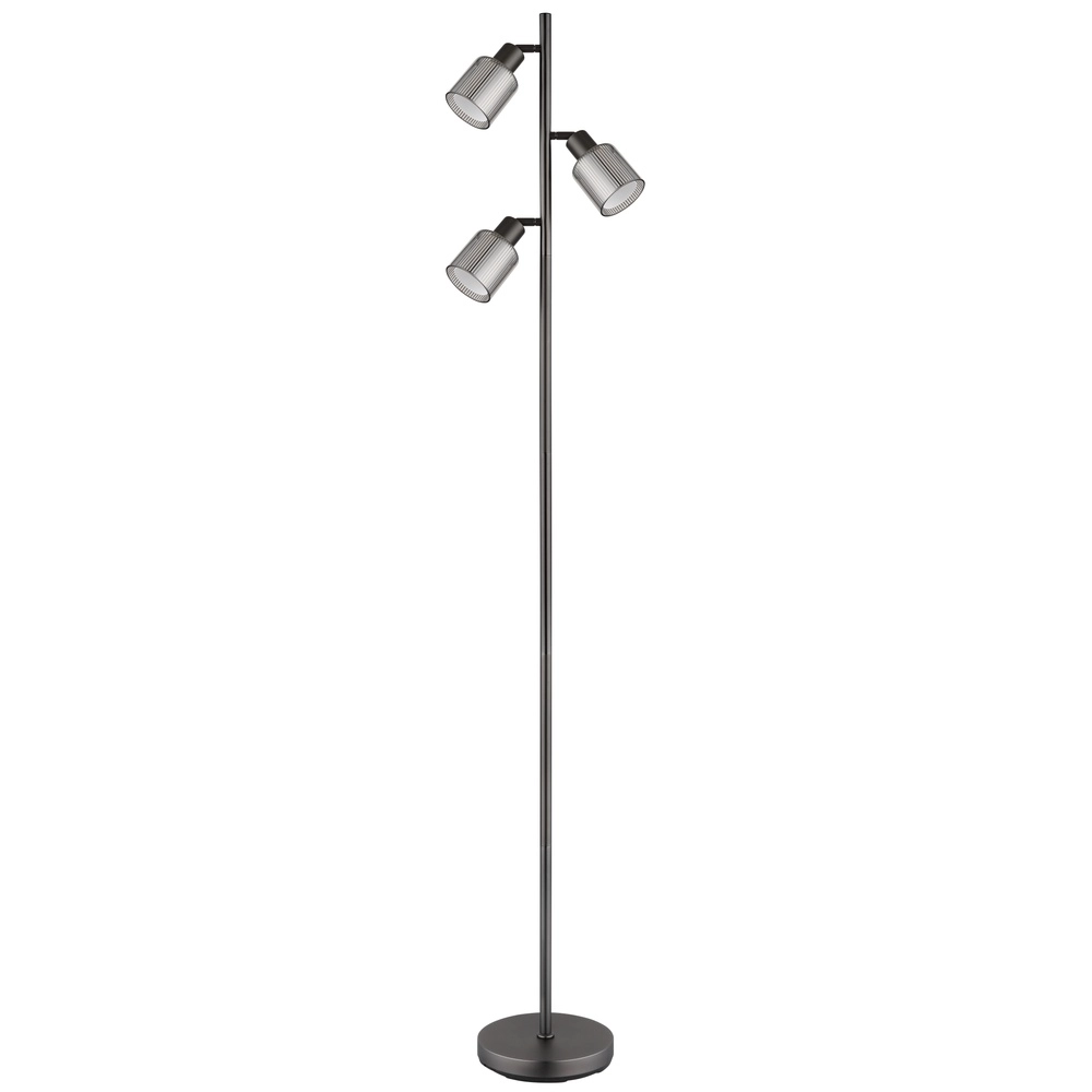 Design-Stehlampe Villegas 3-Leicht-Schießmetall Globo 9007371569953