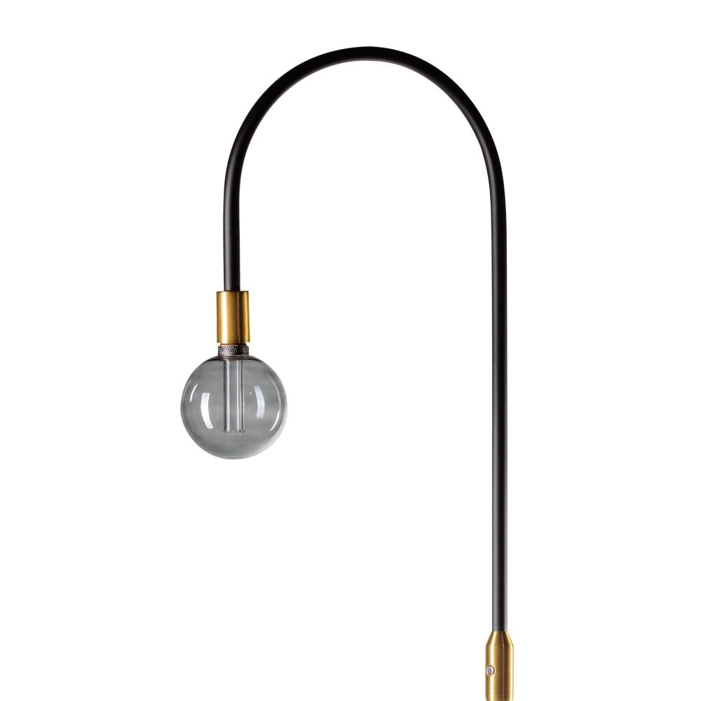 Stehlampe Pike 180 cm schwarz mit gold ETH 8719075188484