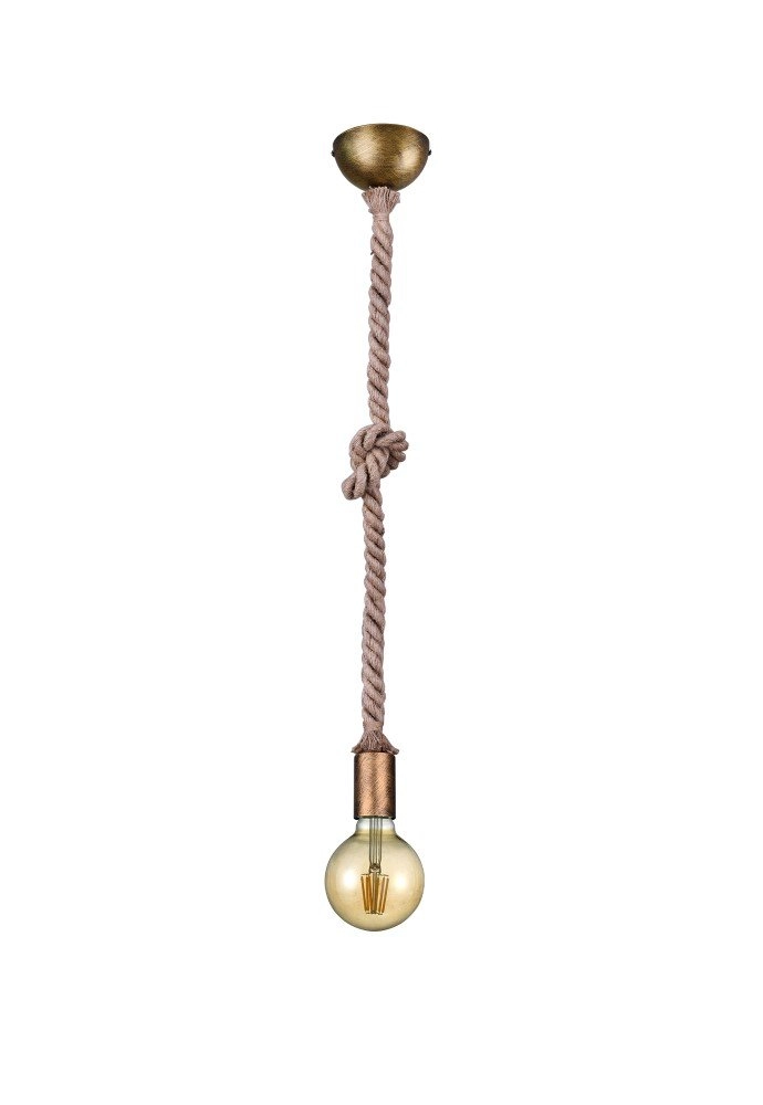 Pendelleuchte Cord Shuttle bronze Trio 4017807408607