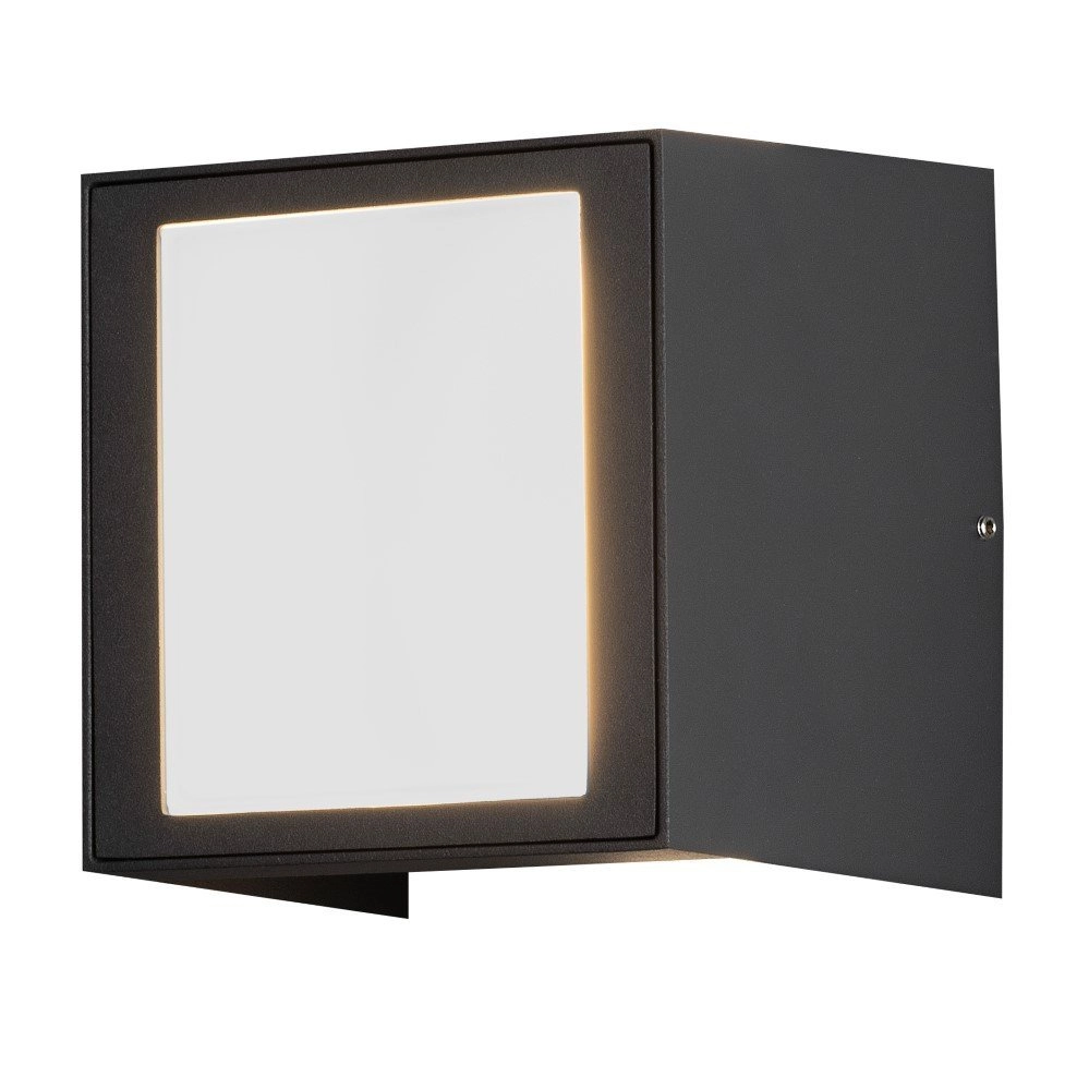 LED-Wandleuchte Cremona Up - Down 3 Leichtwerte 14 cm Anthrazit