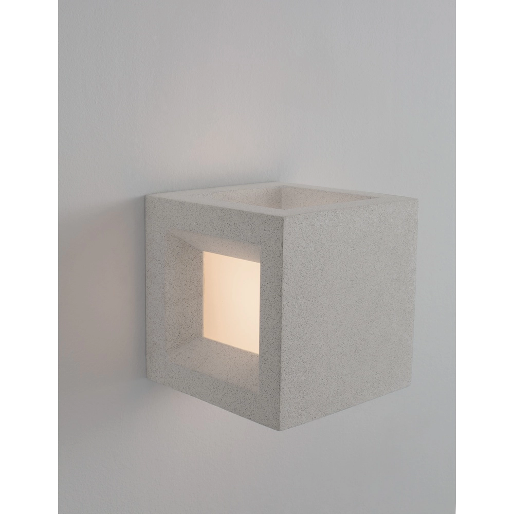 Quadratische Wandleuchte Castro weiß Lyora 5212017426932
