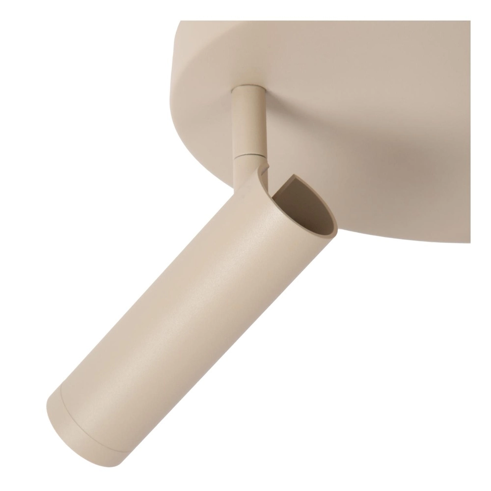Elegante Deckenlampe Grado 3-hell sandbraun Lucide 5411212221742