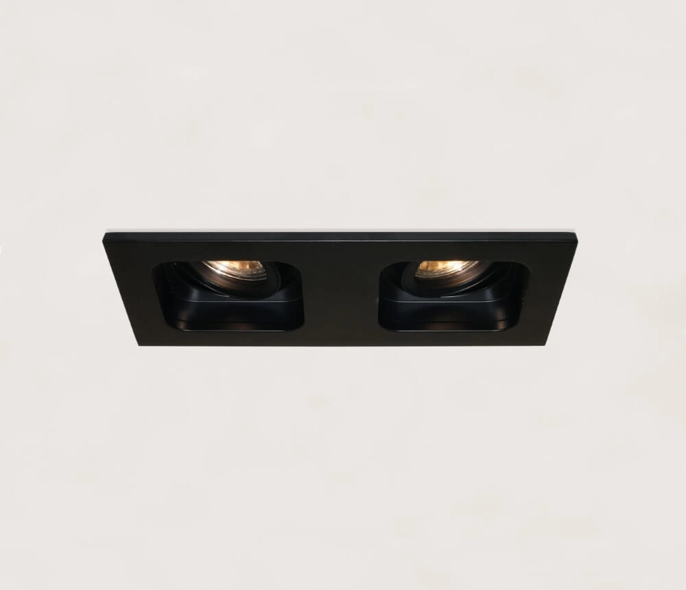 Downlighter Moggio Schwarz