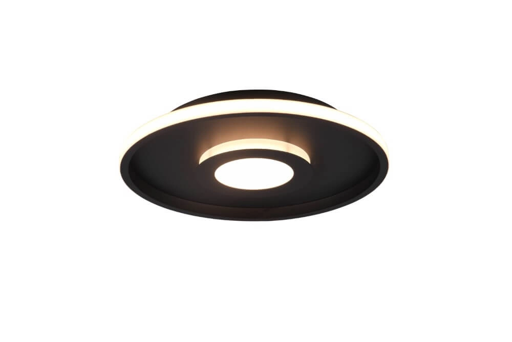 Deckenlampe Ascari 40cm schwarz Trio 4017807508536