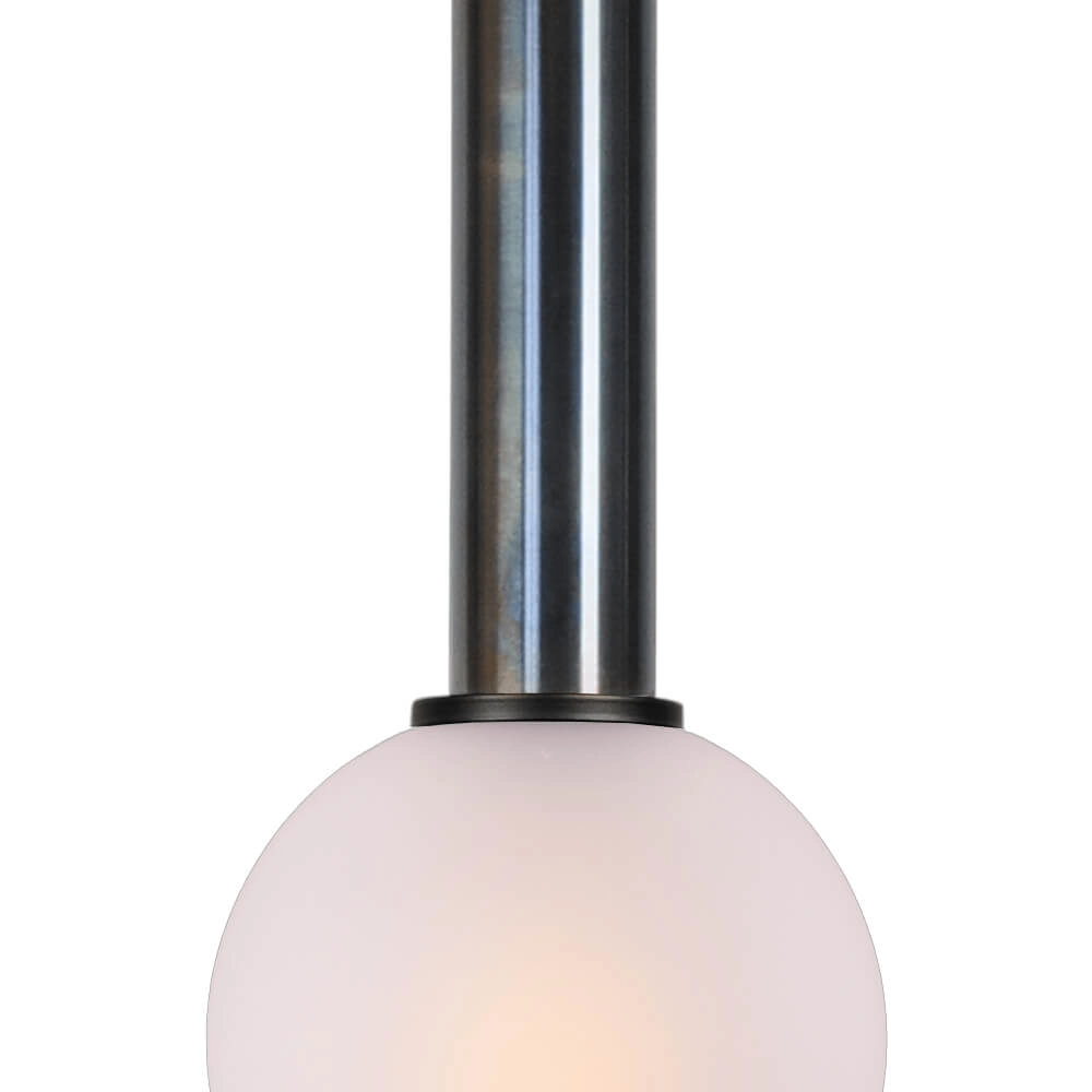 Hängelampe Ø 15cm Bella 2 Gesprenkeltes Öl mit mattweißem Glas Masterlight 8718121334233