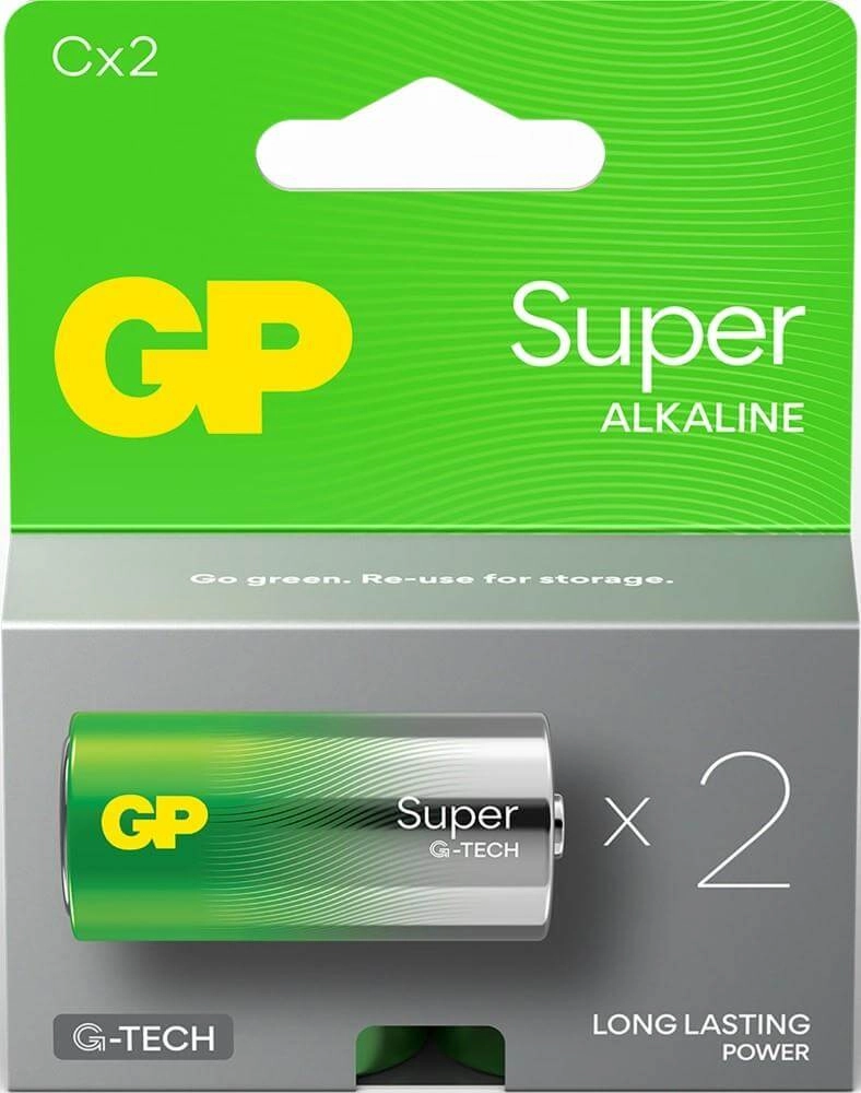 Chargeable Battery - C Size 2200 mAh Wiederaufladbar GP 4891199217784