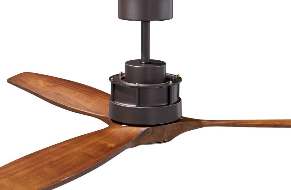 Deckenventilator aus Holz mit Bronze Airfusion Akmani Ø 152cm Beacon 9333509224280