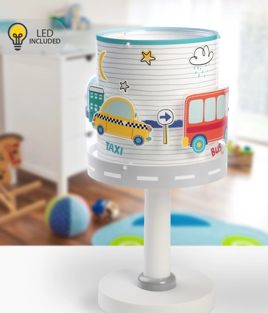 Tischlampe Baby Travel Graues Leuchten im Dunkeln Dalber 8420406002330