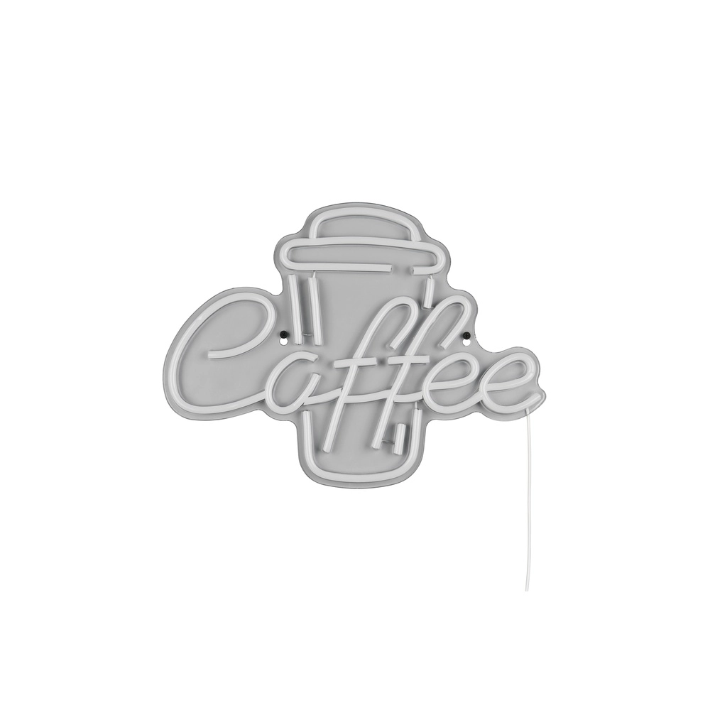 Neon-Wandleuchte Coffee rosa Trio 4017807657500